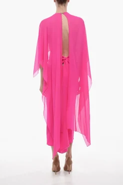 Maxidress in Seta COSIMA con Maniche a Pipistrello>Stephan Janson Online