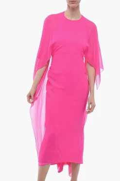 Maxidress in Seta COSIMA con Maniche a Pipistrello></noscript>Stephan Janson Online