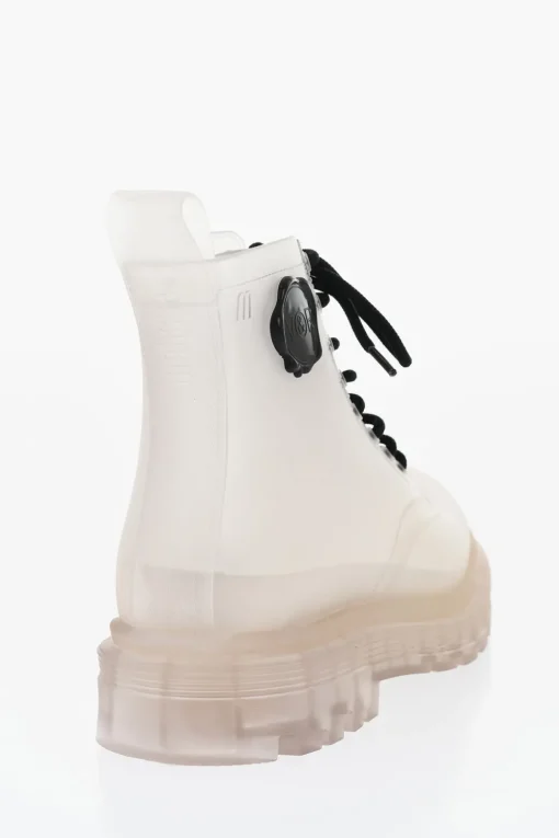 MELISSA Anfibi COTURNO in Gomma Trasparente>Viktor & Rolf Hot