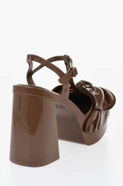 MELISSA Decollete' T-strap PARTY In Pvc con Tacco a Blocco 11cm>Viktor & Rolf Clearance