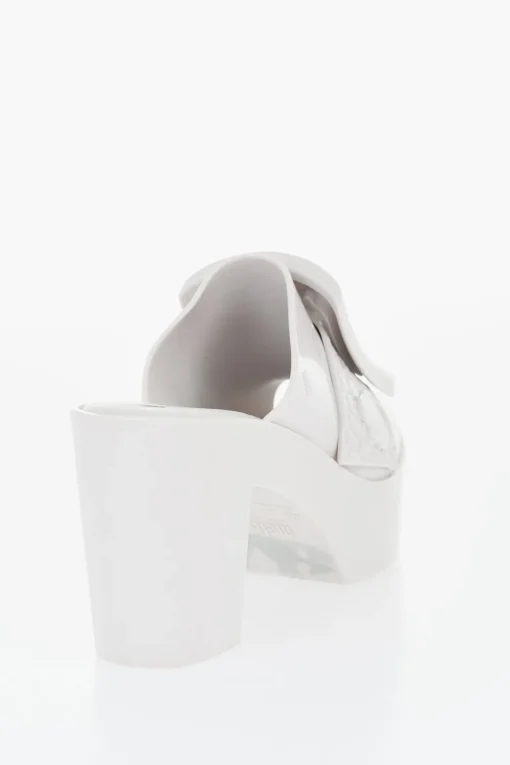 MELISSA Mules in Gomma BUCKLE UP con Maxi Fibbia 10cm>Viktor & Rolf Clearance