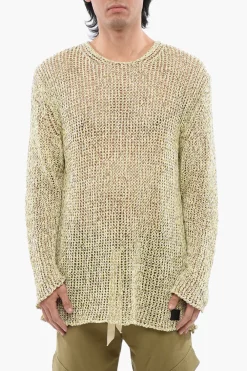Mglia Girocollo in Cotone Openwork>Jil Sander Sale