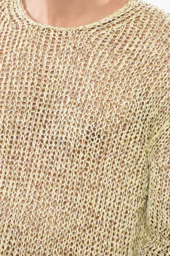 Mglia Girocollo in Cotone Openwork></noscript>Jil Sander Sale