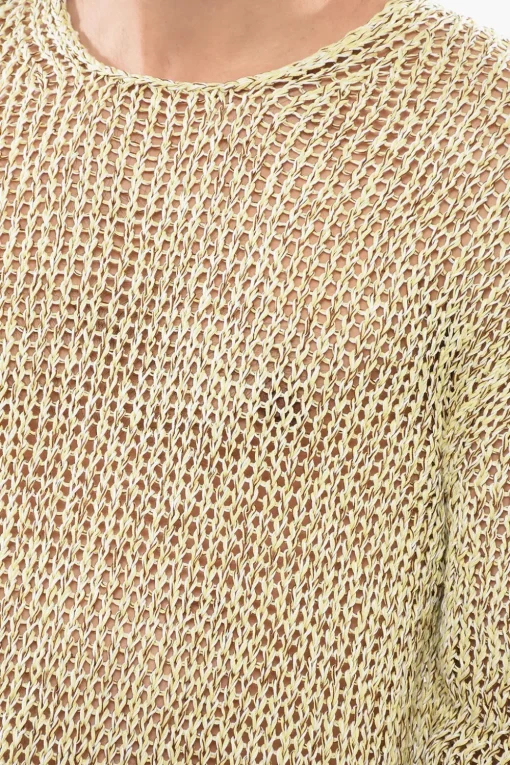 Mglia Girocollo in Cotone Openwork>Jil Sander Sale