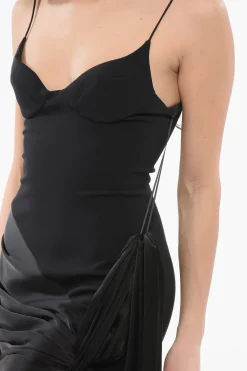 Best Mini Abito a Portafoglio con Dettaglio da Allacciare Donna Vestiti