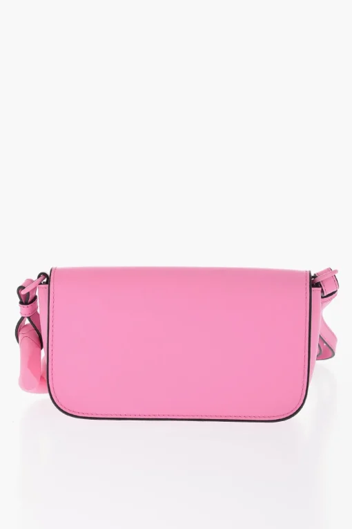 Best Mini Bag a Spalla in Pelle con Dettaglio a Catena Donna Borse A Spalla