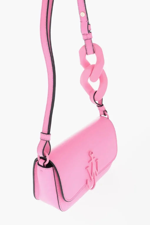Best Mini Bag a Spalla in Pelle con Dettaglio a Catena Donna Borse A Spalla