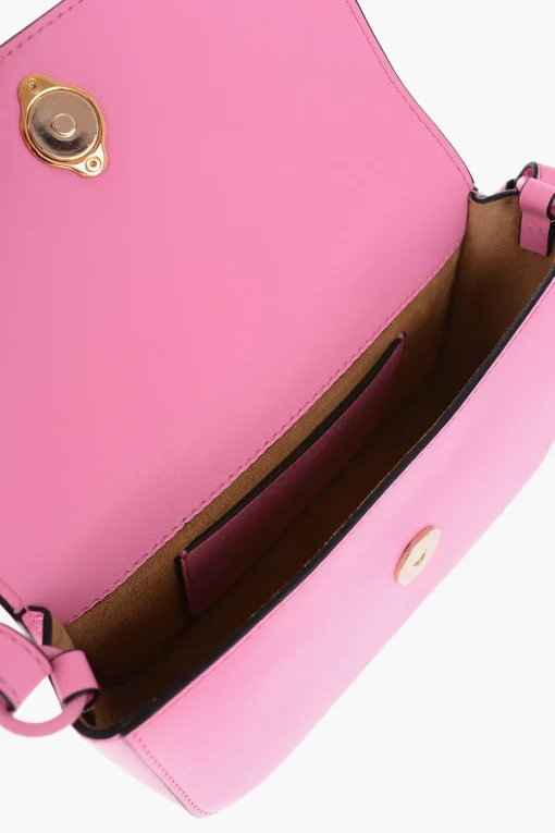 Best Mini Bag a Spalla in Pelle con Dettaglio a Catena Donna Borse A Spalla