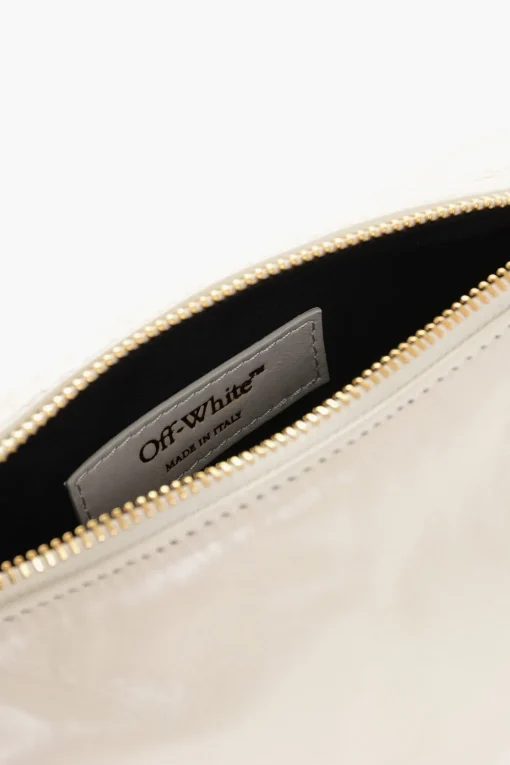 Mini Bag TORPEDO in Pelle con Logo Dorato>Off-White Fashion