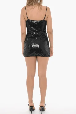 Mini Dress HADDI con Paillettes>AllSaints Outlet