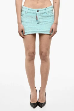 Mini Gonna In Cotone Spugnato>Dsquared2 Clearance