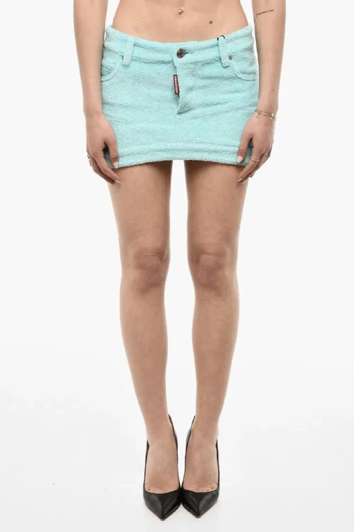 Mini Gonna In Cotone Spugnato>Dsquared2 Clearance