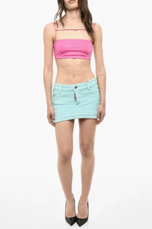 Mini Gonna In Cotone Spugnato>Dsquared2 Clearance
