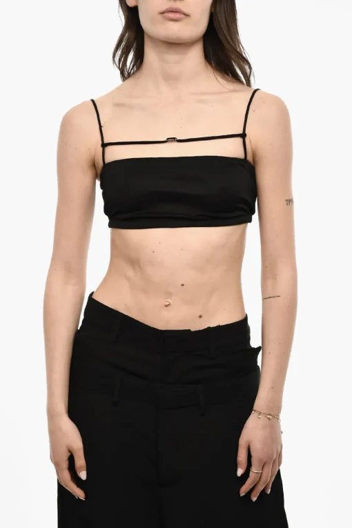 Mini Top Con Dettaglio Logo>Dsquared2 Fashion