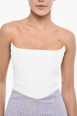 Mini Vestito Senza Maniche con Fondo a Righe></noscript>Dsquared2 Best