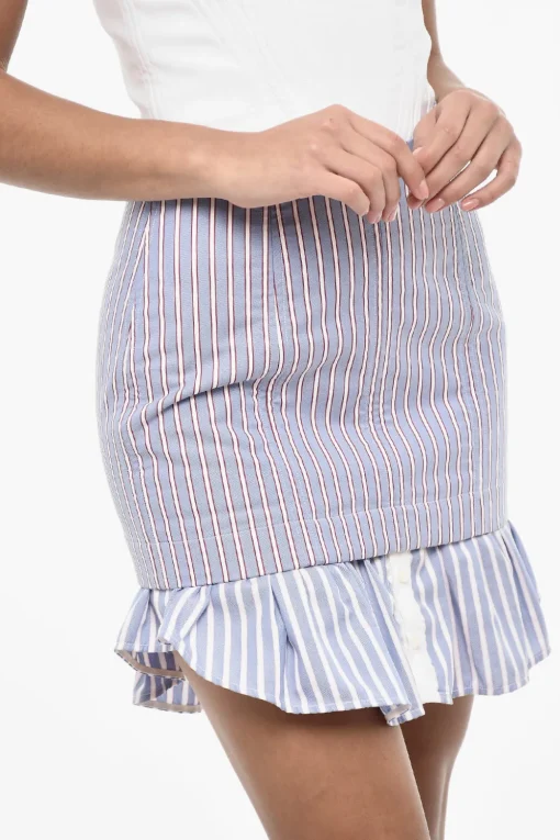 Mini Vestito Senza Maniche con Fondo a Righe>Dsquared2 Best