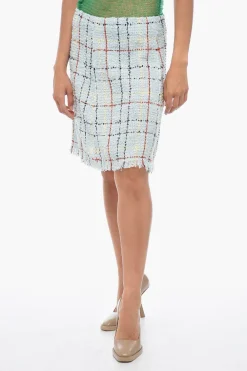 Minigonna a Trapezzio in Tweed>Marni Clearance