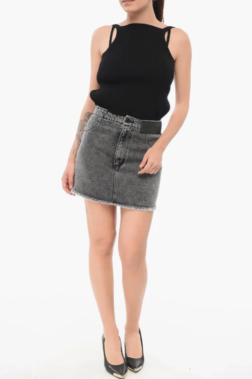 Minigonna MALMO in Denim Stone Washed>The Mannei Sale