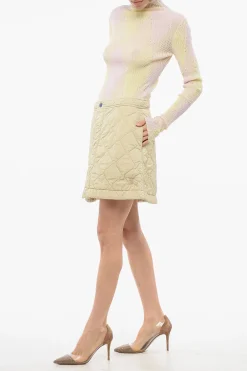 Minigonna Trapuntata con Abbottonatura Nascosta></noscript>Burberry Clearance