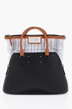 MM11 Borsa a Mano in Gomma con Rifiniture in Pelle>Maison Margiela Best
