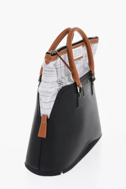 MM11 Borsa a Mano in Gomma con Rifiniture in Pelle>Maison Margiela Best