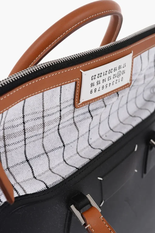 MM11 Borsa a Mano in Gomma con Rifiniture in Pelle>Maison Margiela Best
