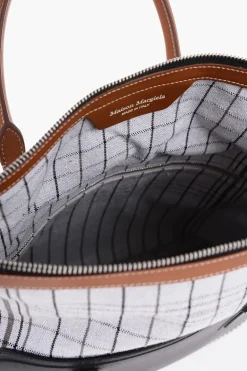 MM11 Borsa a Mano in Gomma con Rifiniture in Pelle></noscript>Maison Margiela Best