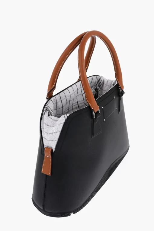 MM11 Borsa a Mano in Gomma con Rifiniture in Pelle>Maison Margiela Best