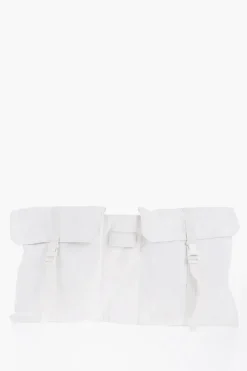 Fashion MM6 Borsa a Spalla in Cotone Donna Borse A Spalla