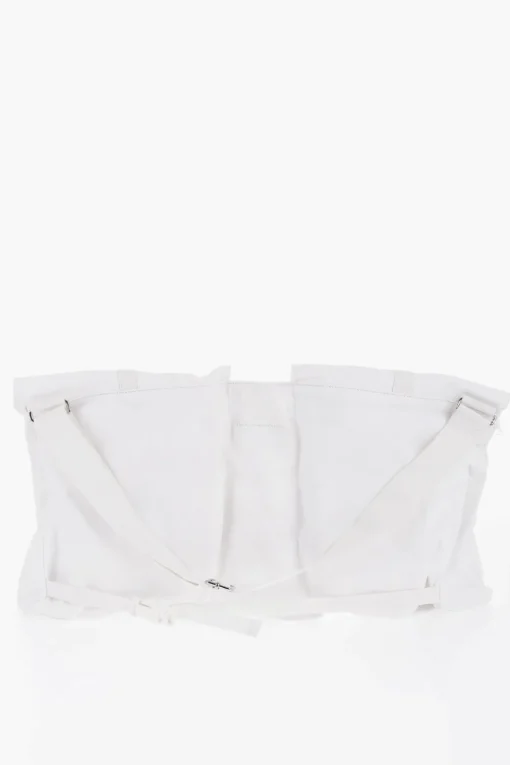 Fashion MM6 Borsa a Spalla in Cotone Donna Borse A Spalla