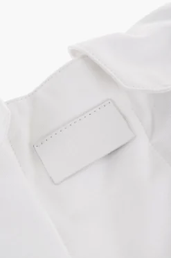 Fashion MM6 Borsa a Spalla in Cotone Donna Borse A Spalla