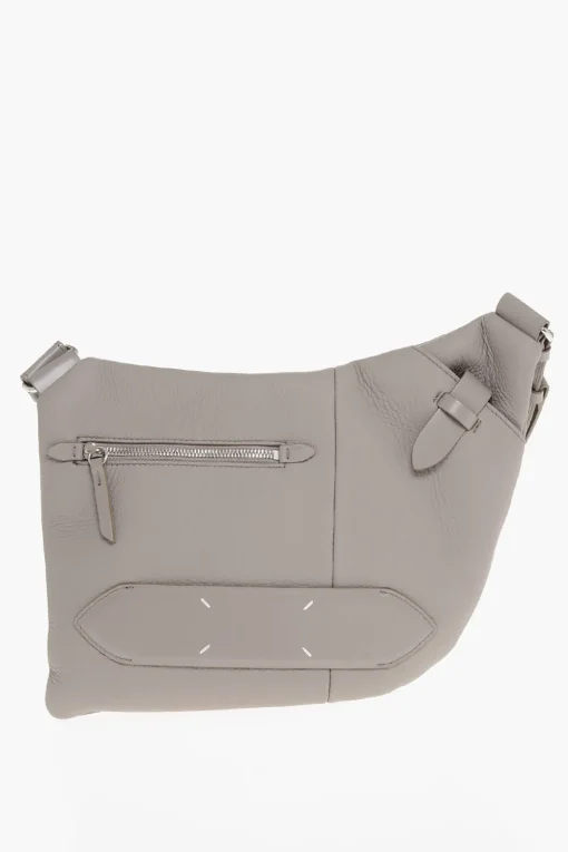 Sale MM11 Borsa a Tracolla 5AC ON BODY in Pelle Martellata Donna Borse A Spalla|Borse A Spalla