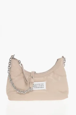 MM11 Borsa Hobo GLAM SLAM in Pelle Trapuntata con Tracolla Chain>Maison Margiela New