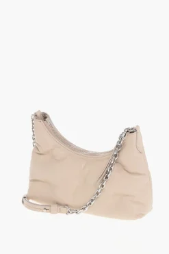 MM11 Borsa Hobo GLAM SLAM in Pelle Trapuntata con Tracolla Chain>Maison Margiela New