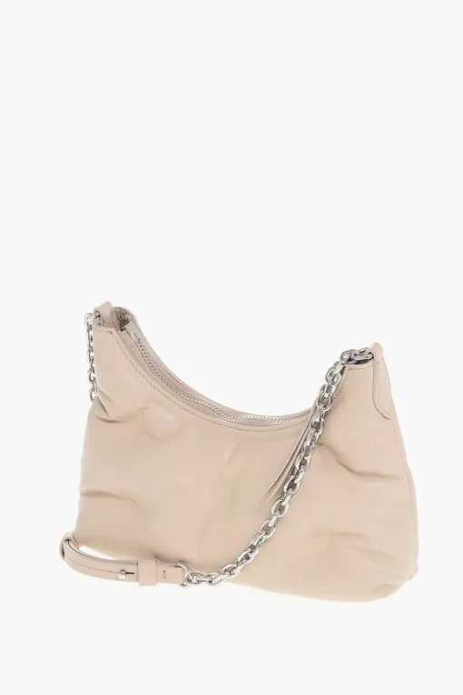 MM11 Borsa Hobo GLAM SLAM in Pelle Trapuntata con Tracolla Chain>Maison Margiela New