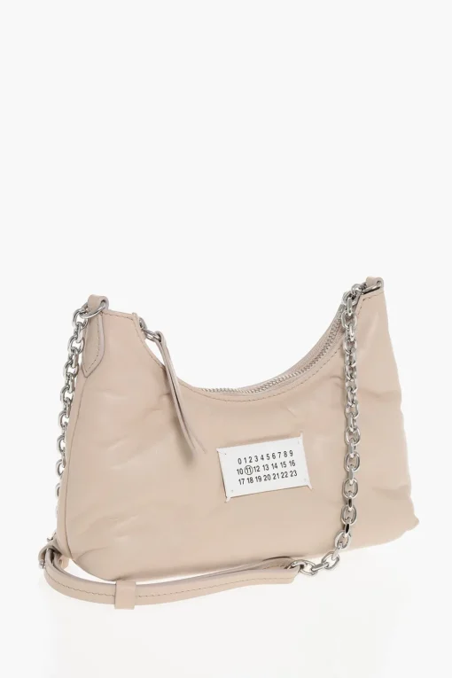 MM11 Borsa Hobo GLAM SLAM in Pelle Trapuntata con Tracolla Chain>Maison Margiela New