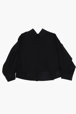 Online MM6 Camicia Asimmetrica con Spacchi Laterali Abbigliamento