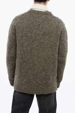 MM1 Cardigan in Lana e Alpaca con Scollo a V>Maison Margiela Online