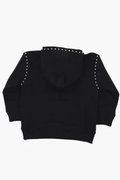 MM6 Felpa Hoodie con Borchie></noscript>Maison Margiela Kids New