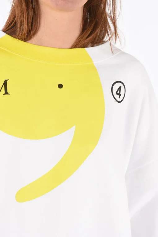 MM1 felpa oversize con stampa>Maison Margiela Clearance