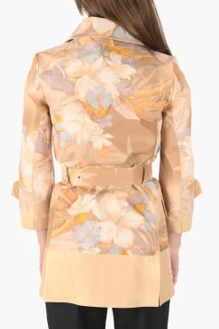 MM0 giacca dettagli in pelle con cintura>Maison Margiela Hot