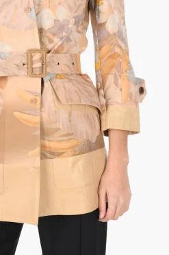 MM0 giacca dettagli in pelle con cintura></noscript>Maison Margiela Hot