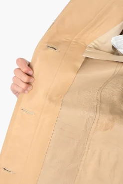MM0 giacca dettagli in pelle con cintura></noscript>Maison Margiela Hot