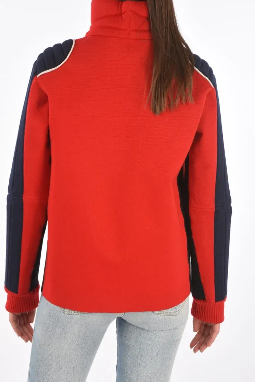 New MM0 giubbotto a collo alto con chisura zip Donna Giubbotti