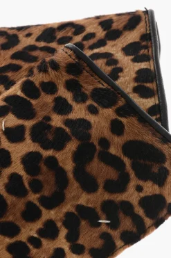 Sale MM14 Guanti in Pelle a Motivo Animalier Uomo Guanti