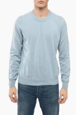 Outlet MM4 Maglia in Cashmere con Polsini Uomo Maglieria