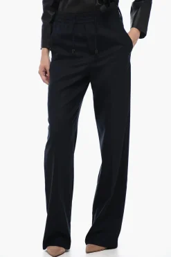 MM1 Pantaloni a Gamba Ampia con Pinces>Maison Margiela Fashion