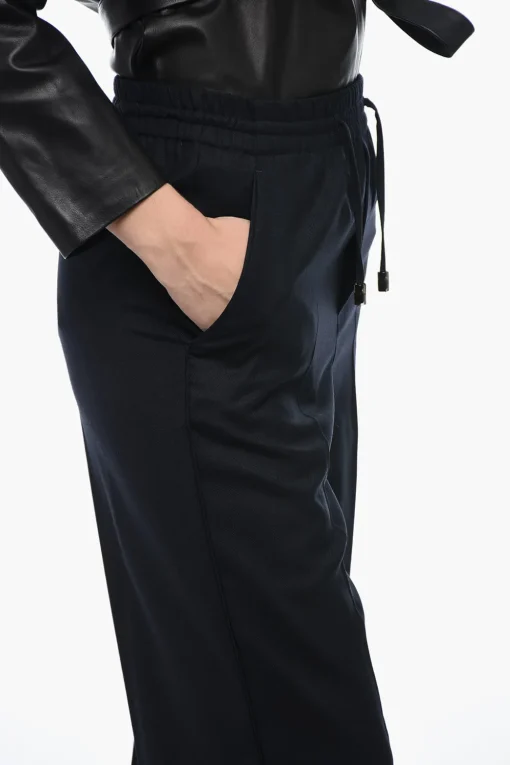 MM1 Pantaloni a Gamba Ampia con Pinces>Maison Margiela Fashion