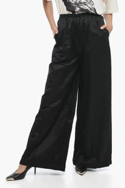 MM6 Pantaloni a Gamba Ampia in Misto Viscosa>Maison Margiela Outlet
