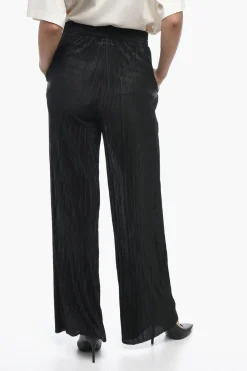 MM6 Pantaloni Plissé a Gamba Ampia>Maison Margiela Outlet